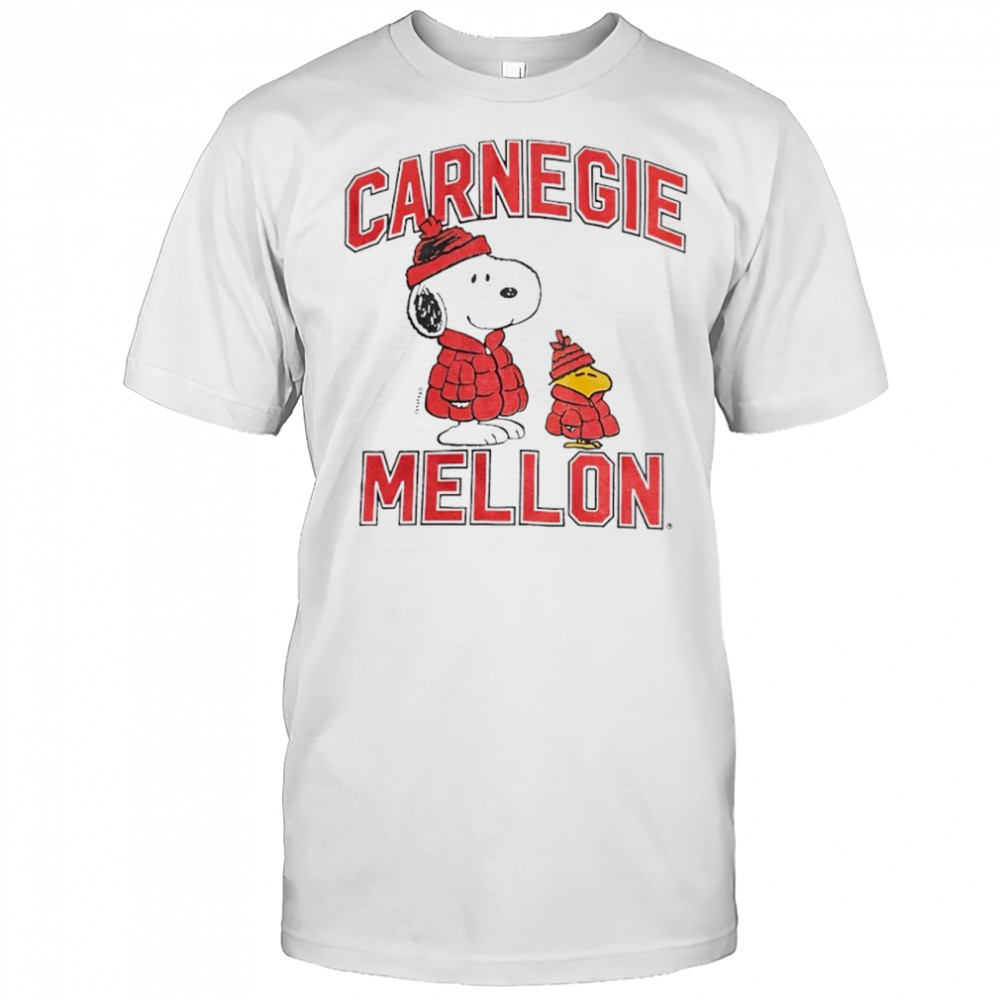 Snoopy and Woodstock Carnegie Mellon shirt