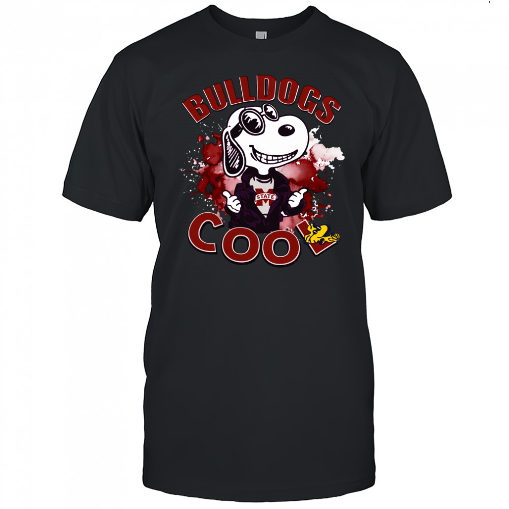 Snoopy Bulldogs State Cool T Shirt