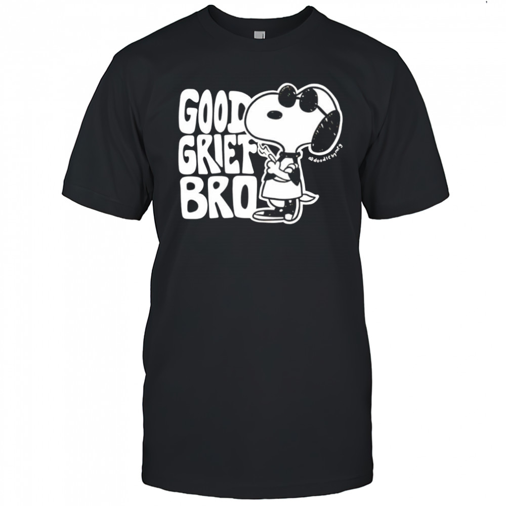 Snoopy Good Grief Bro graphic shirt