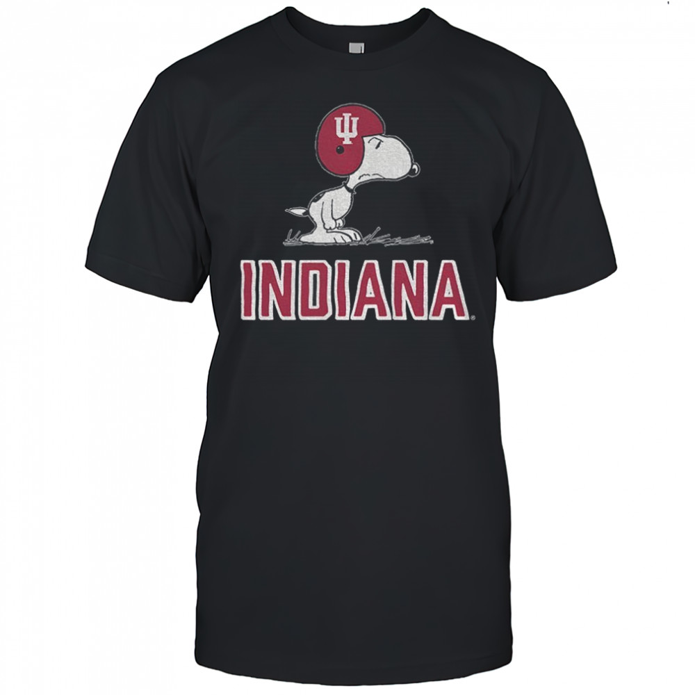 Snoopy Peanuts Indiana Hoosiers football 2025 shirt