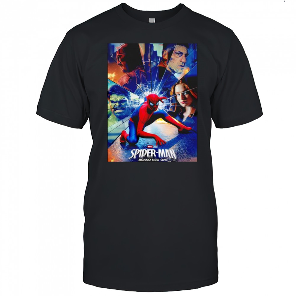 Spider Man Brand New Day New Poster Marvel Studios Shirt