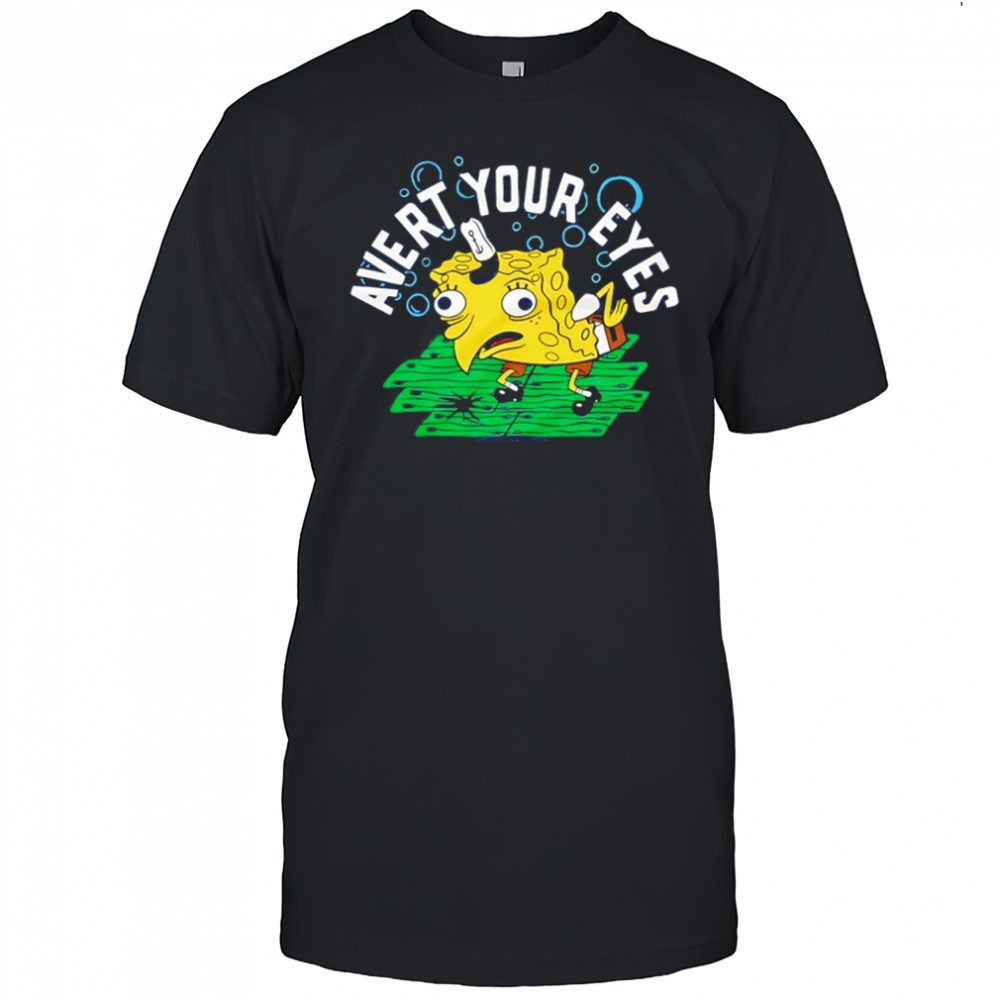 Sponge SquarePants Avert Your Eyes graphic shirt