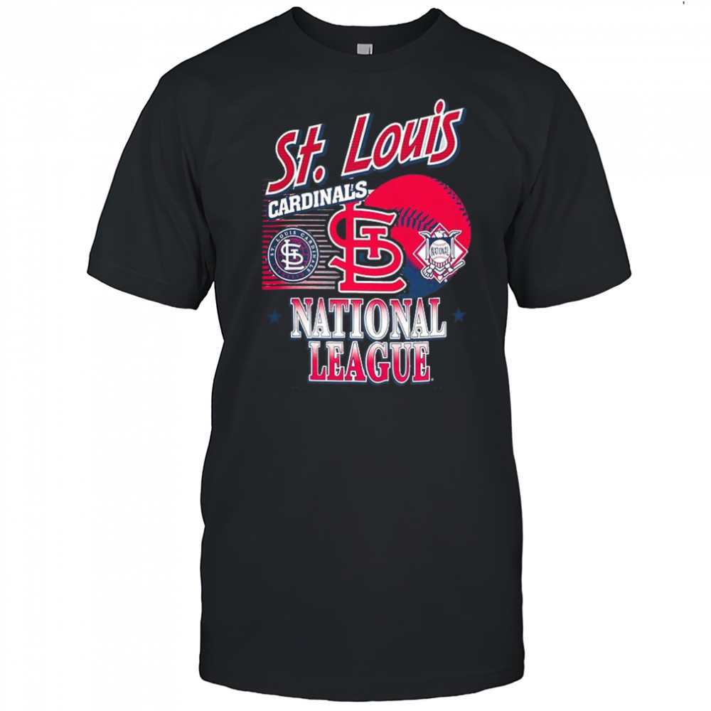 ST Louis Cardinals MLB American national league logo ball retro shirt