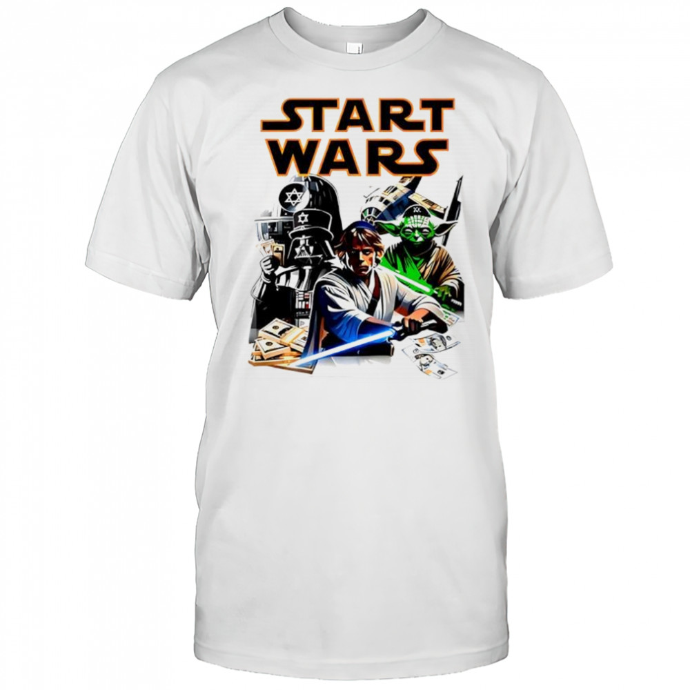 Start Wars Characters Jews graphic shirt