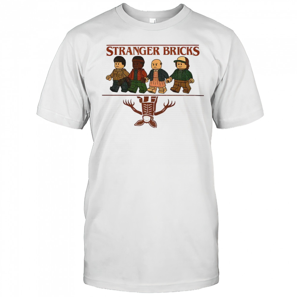 Stranger Bricks parody Upside Down Stranger Things shirt