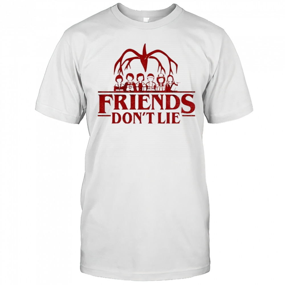 Stranger Things Friends don’t lie Upside Down 2025 shirt