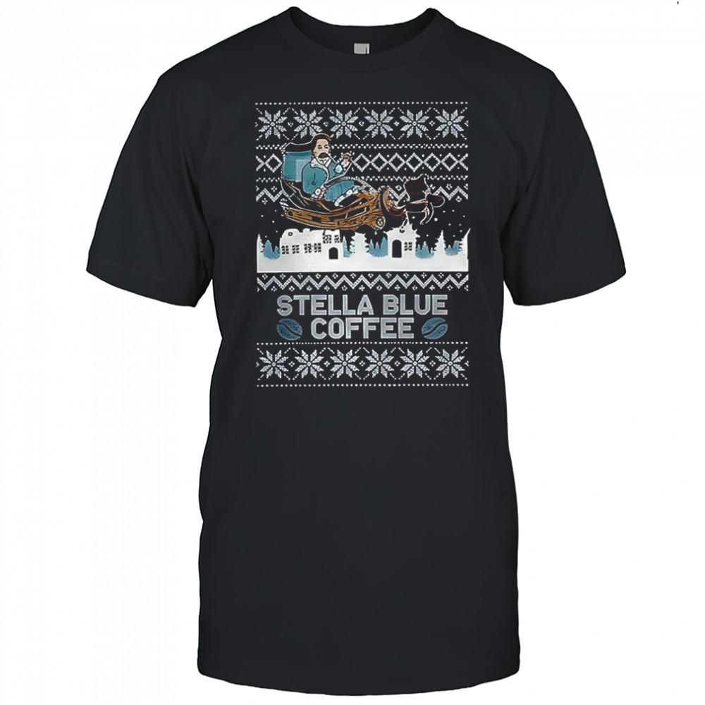 Stuart Feiner Stella blue coffee ugly Christmas 2026 shirt