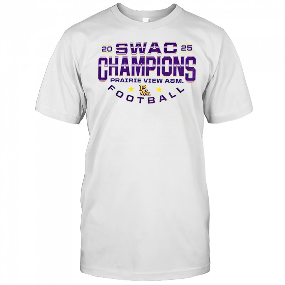 SWAC Prairie View A&M Champions Football 2025 shirt
