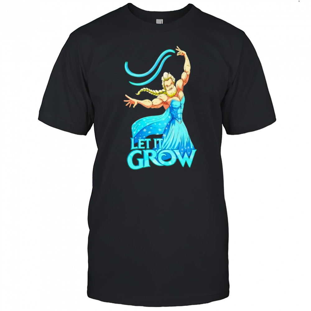 Swollen Let It Grow Elsa Frozen Parody shirt