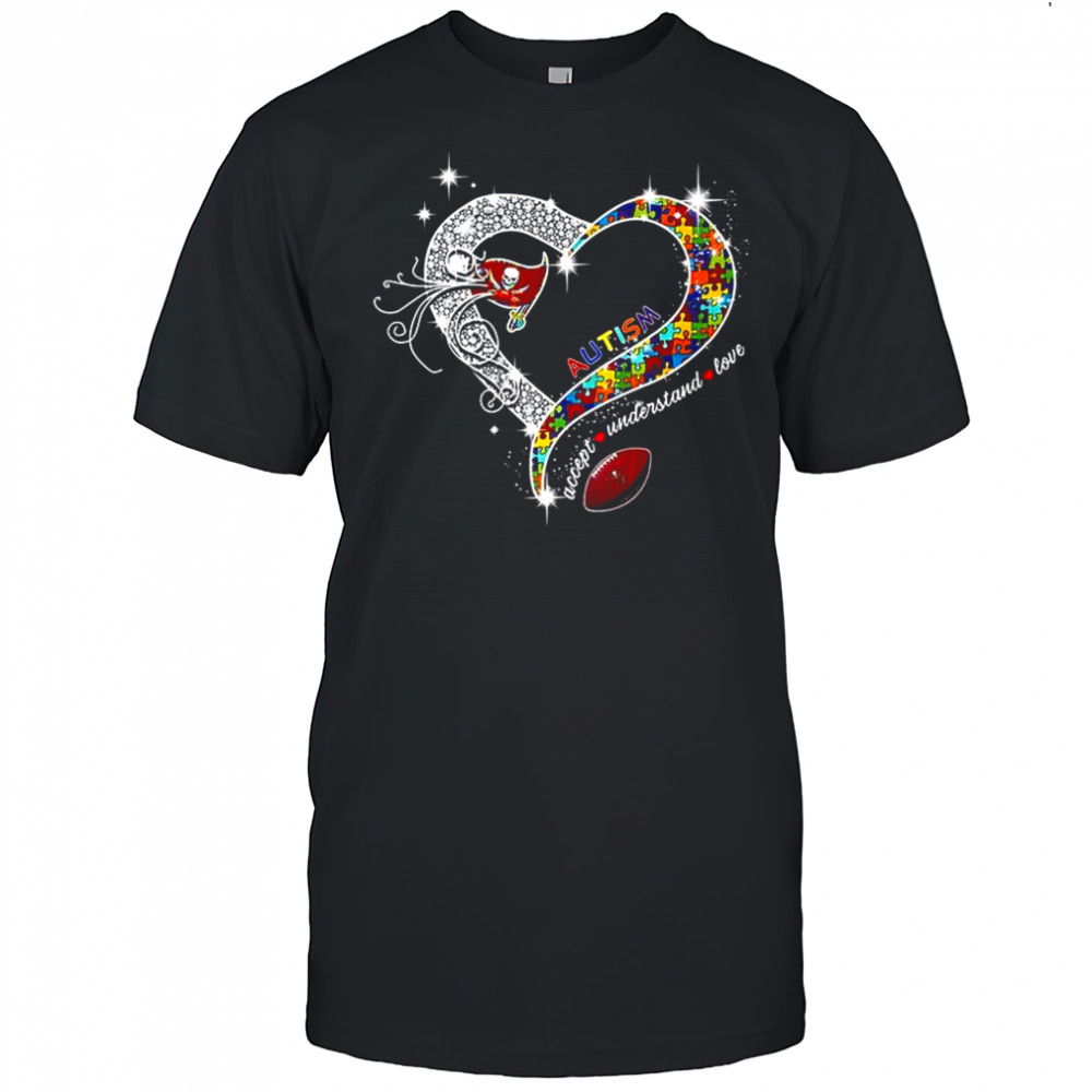 Tampa Bay Buccaneers Diamond Autism accept understand love shirt