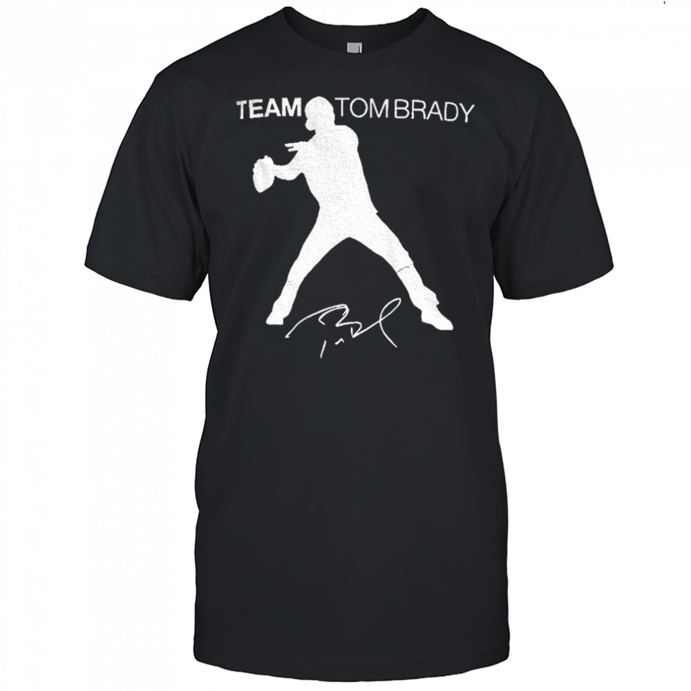 Team Tom Brady Tampa Bay Buccaneers Best Buddies signature shirt
