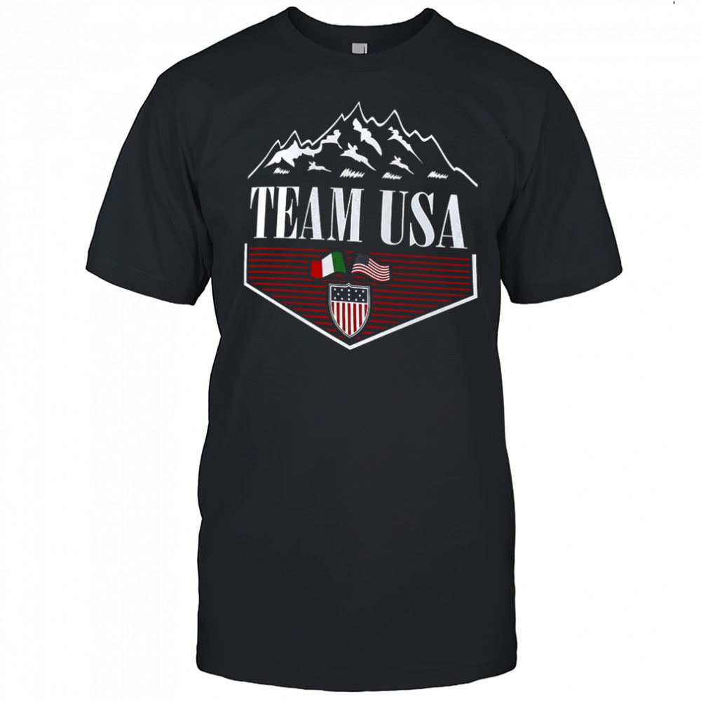 Team USA 2026 Winter Olympics Diamond logo shirt