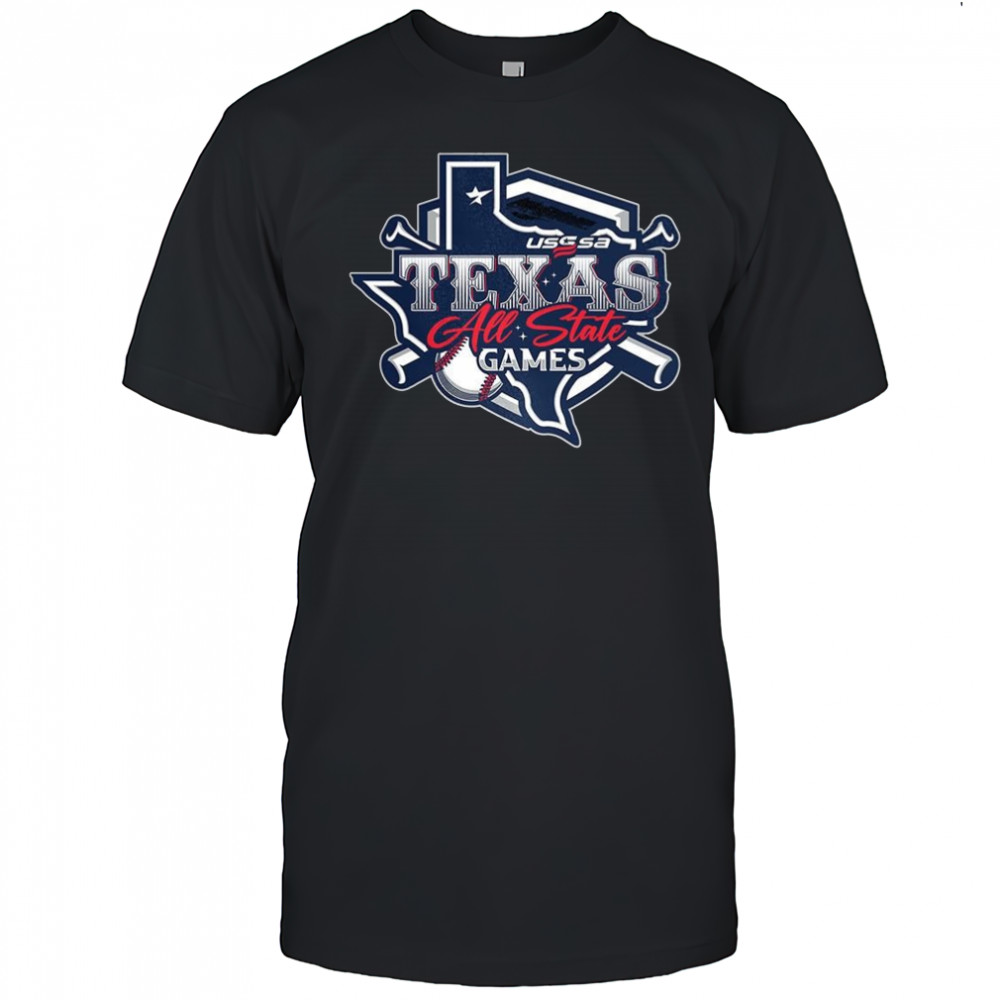 Texas All State Games 2025 USSSA logo shirt