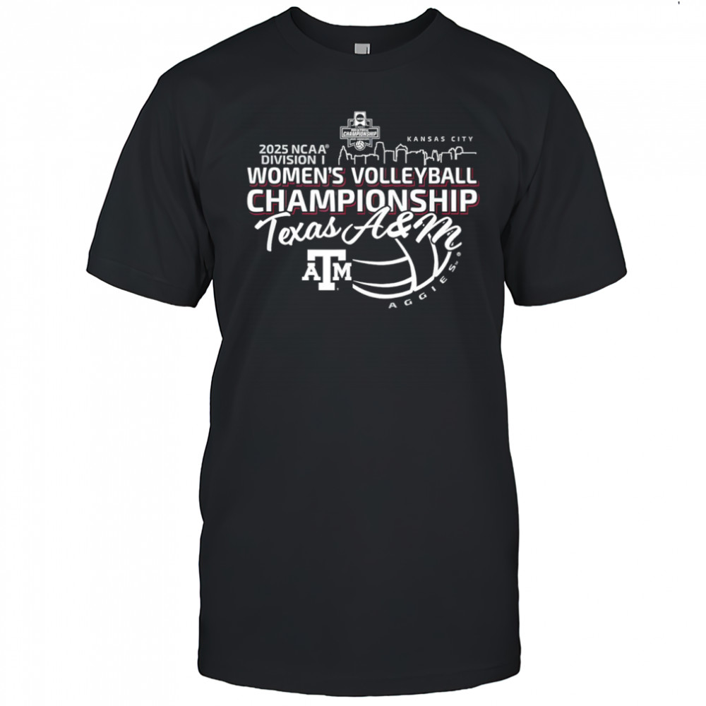 Texas A&M Aggies National Championship 2025 Volleyball shirt
