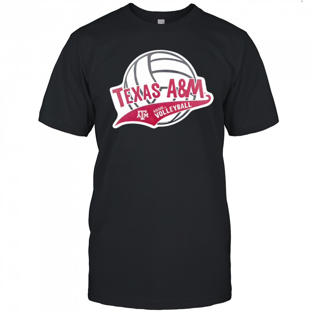 Texas A&M Aggies volleyball NCAA logo shirt