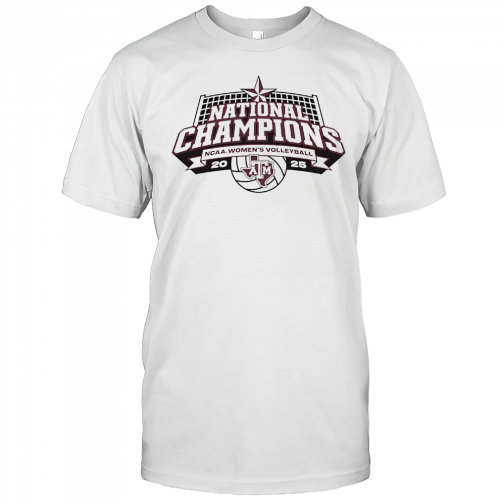 Texas A&M National Champions volleyball shirt