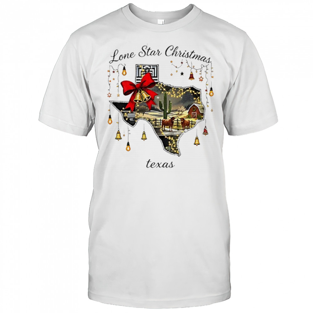 Texas Longhorns Lone Star Christmas shirt