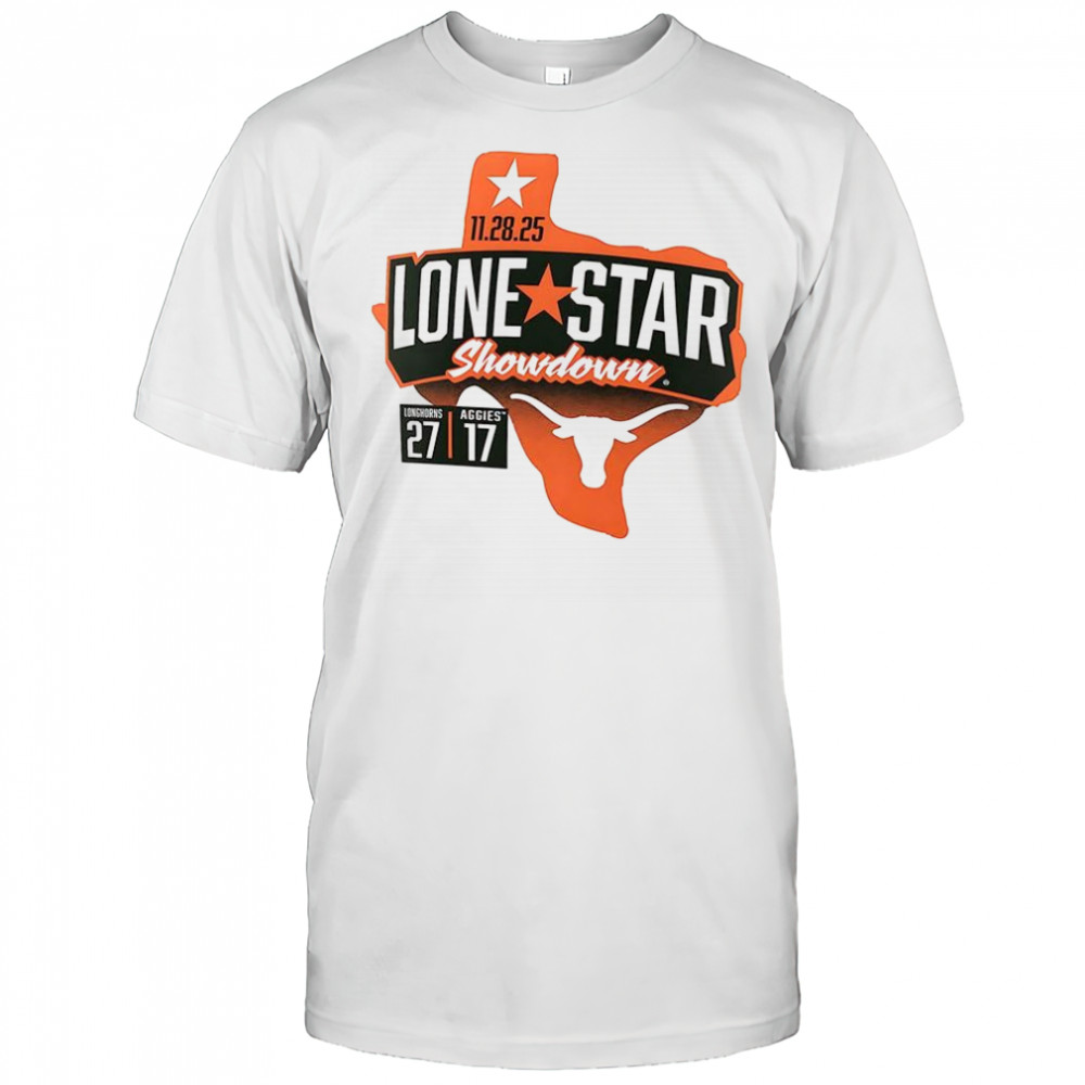 Texas Longhorns vs. Texas A&M Aggies 2025 Lone Star Showdown shirt