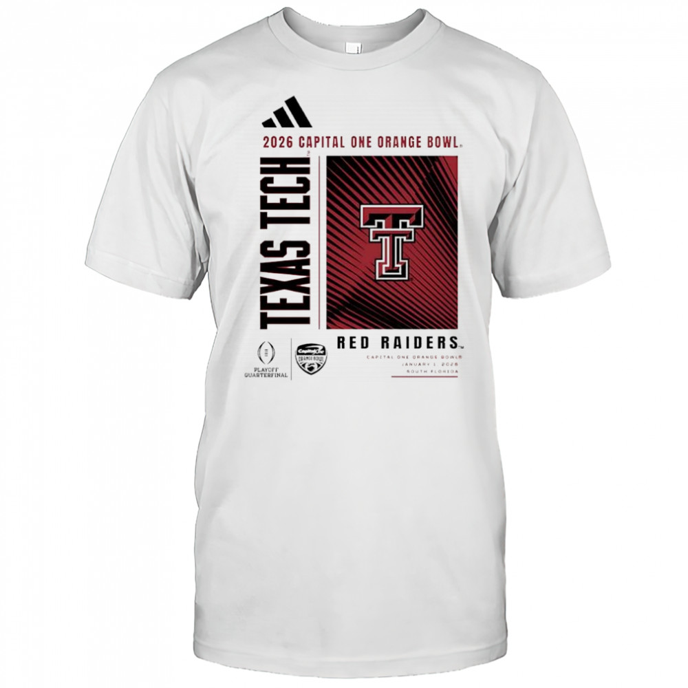 Texas Tech Red Raiders 2026 Capital One Orange Bowl shirt