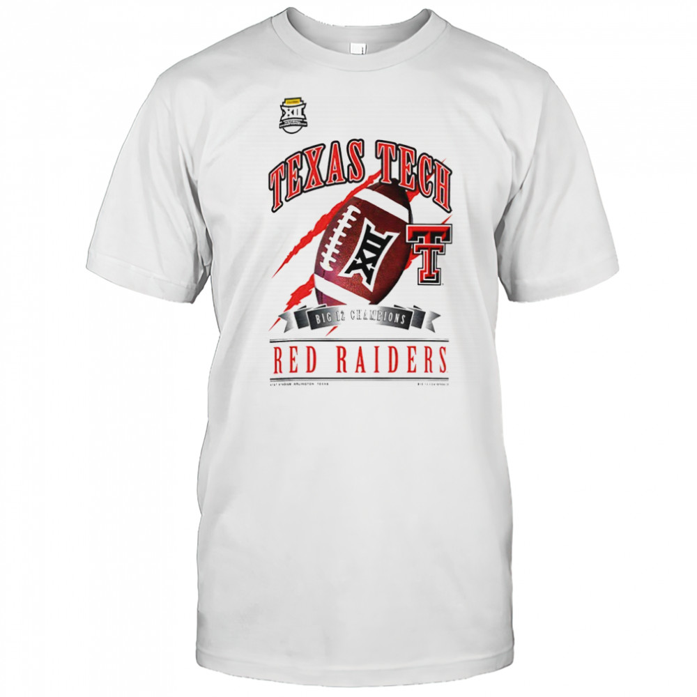Texas Tech Red Raiders Big 12 Champions 2025 shirt