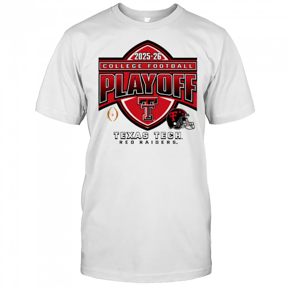 Texas Tech Red Raiders College Football Playoff 2025-26 logo shirt