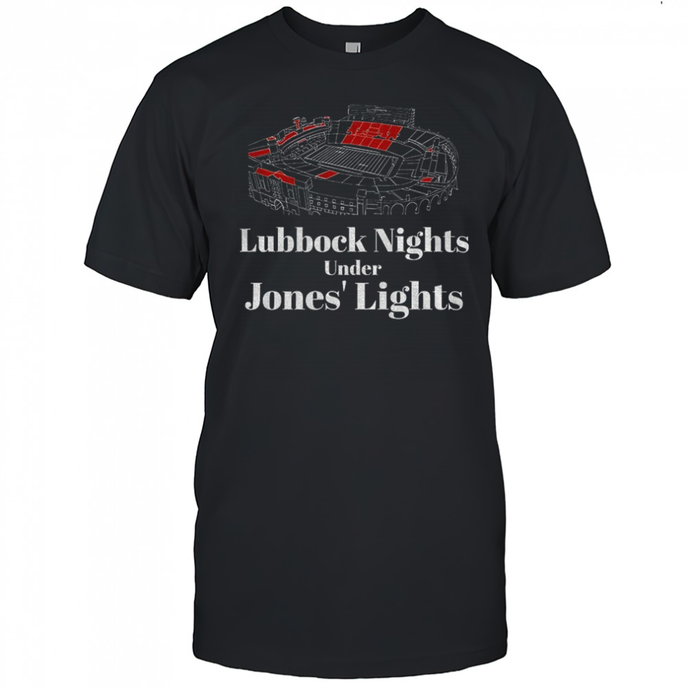 Texas Tech Red Raiders Lubbock Nights Under Jones’ Lights 2025 shirt