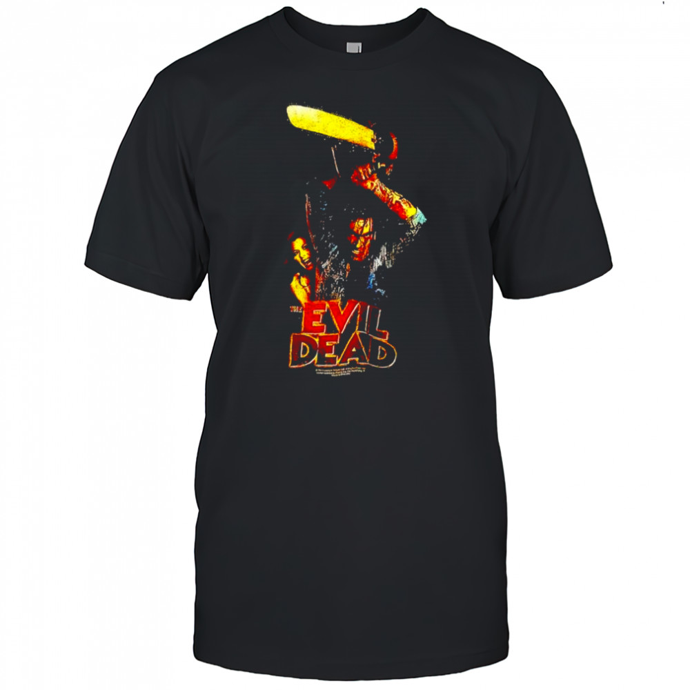 The Evil Dead 1981 horror film graphic shirt