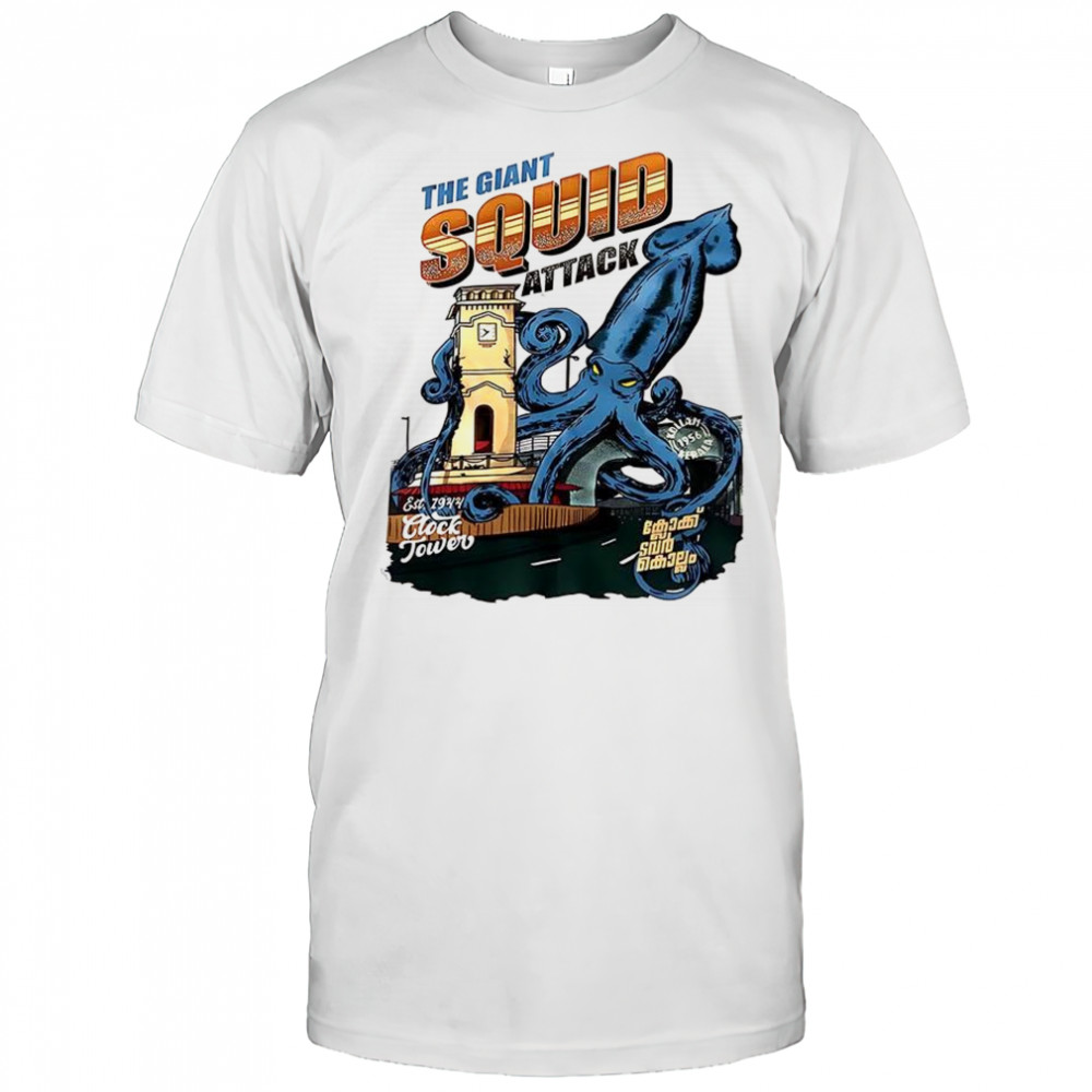The Giant Squid attack shirt
