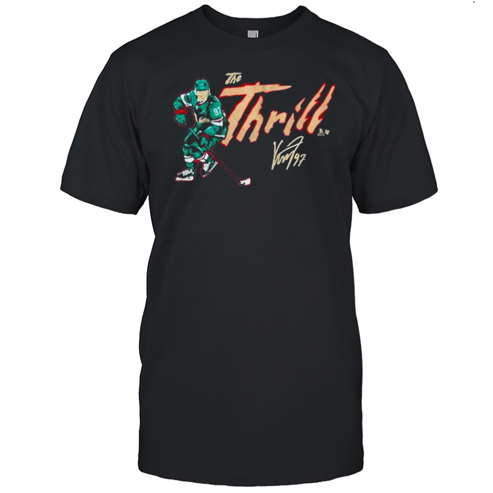 The Kirill Kaprizov Thrill Minnesota Wild T-shirt