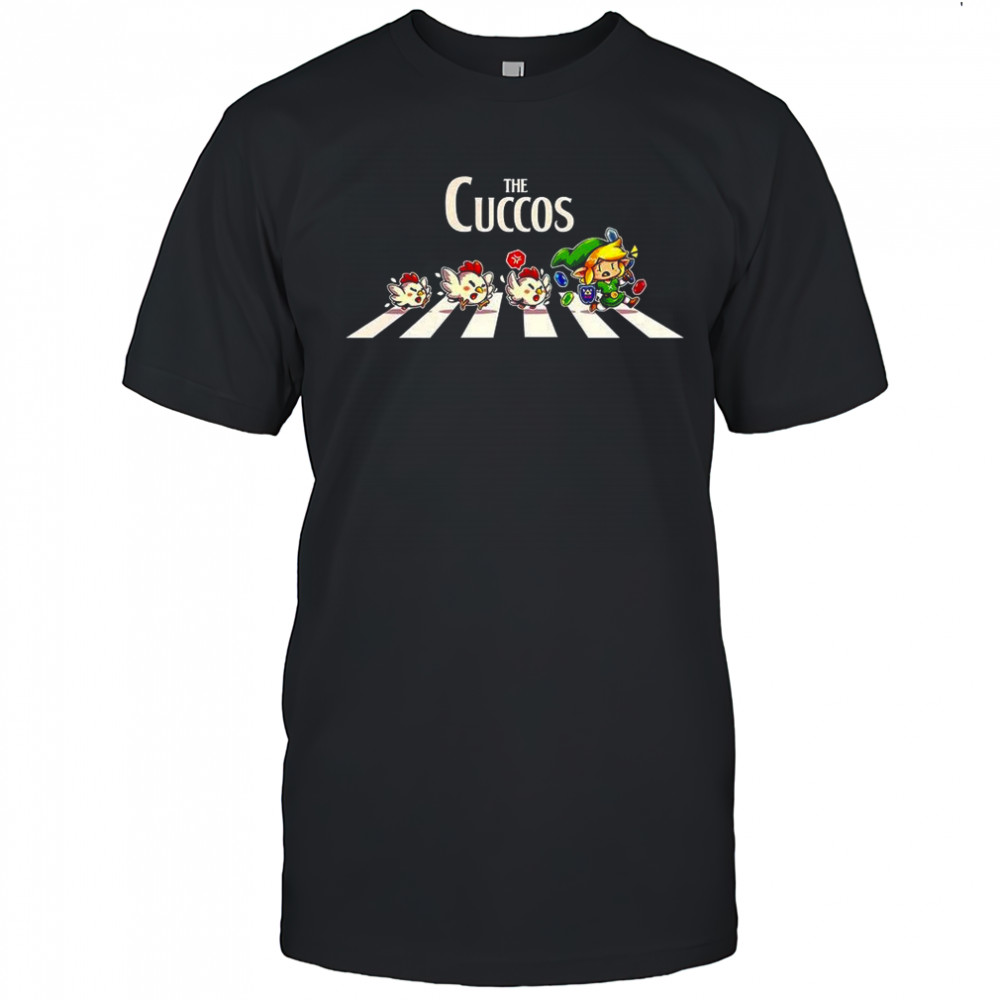 The Legend of Zelda The Cuccos cross the street shirt
