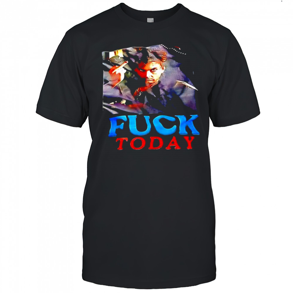 The man fuck today graphic shirt