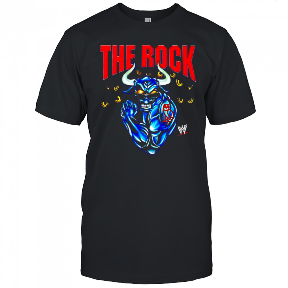 The Rock Brahma Bull OVO x WWE shirt