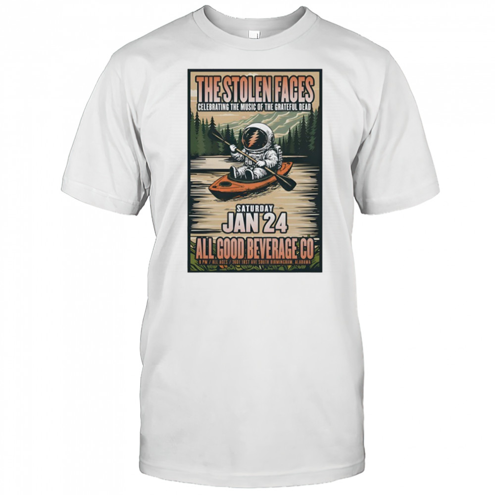 The Stolen Faces 1.24.2026 Birmingham AL shirt