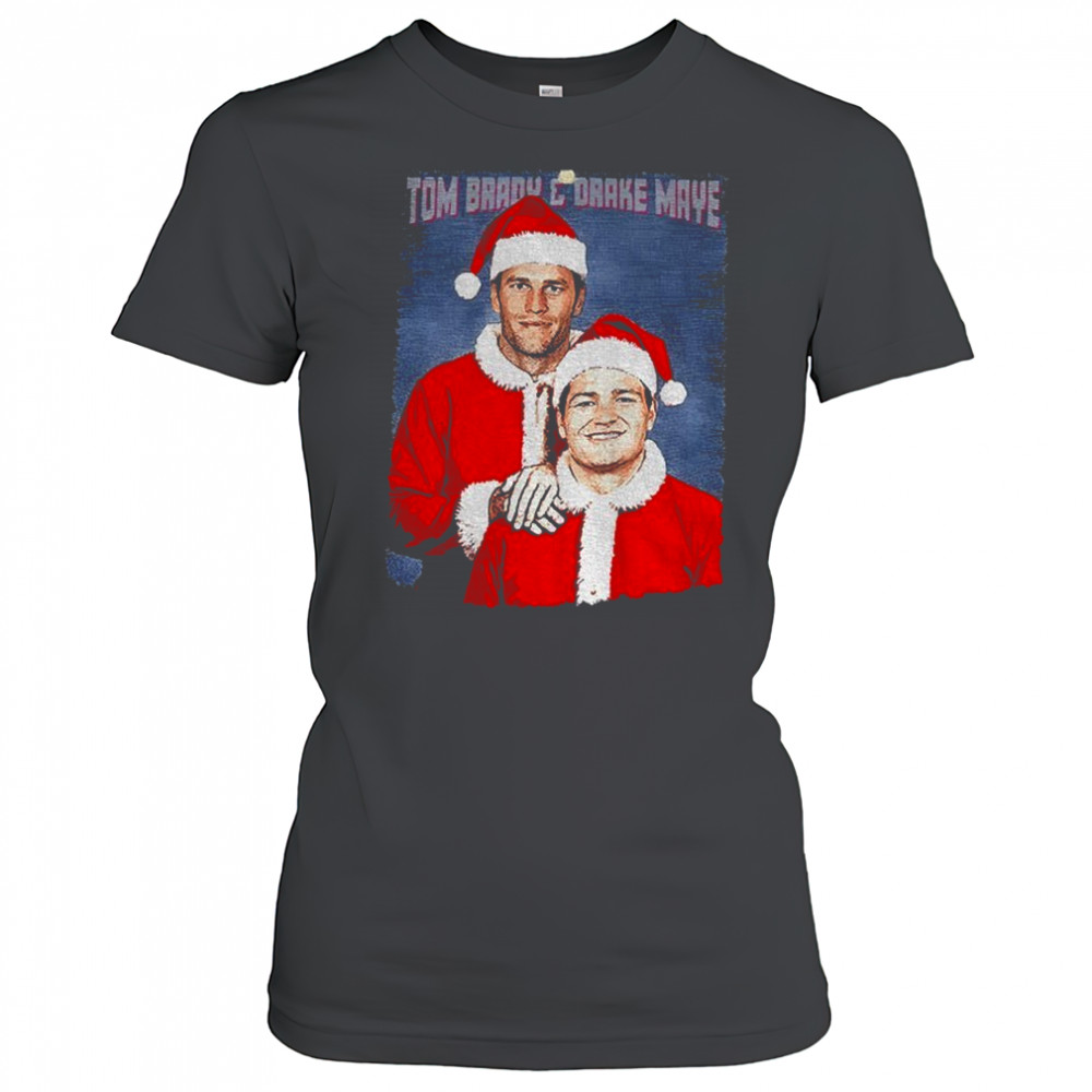 Tom Brady Drake Maye Step Brothers Football Christmas 2025 version shirt