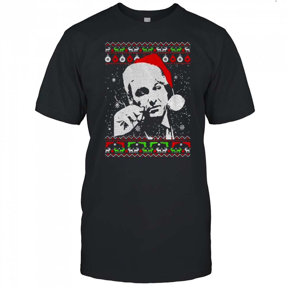Tony Soprano Santa hat Merry Christmas 2025 vintage shirt