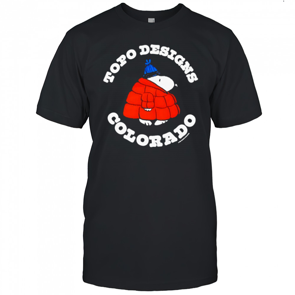 Topo Designs Colorado Snoopy shirt