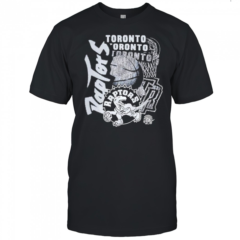 Toronto Raptors basketball classics overlap logo shirt