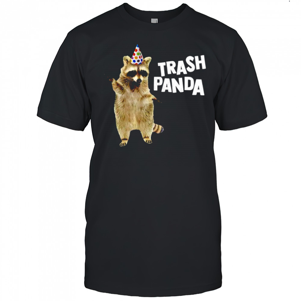 Trash Panda Raccoon graphic shirt