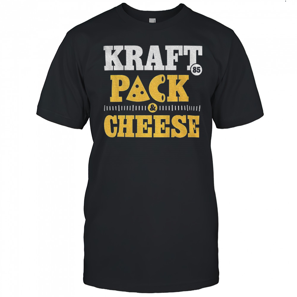 Tucker Kraft Green Bay Packers Kraft Pack Cheese NFL Football 2025 shirt