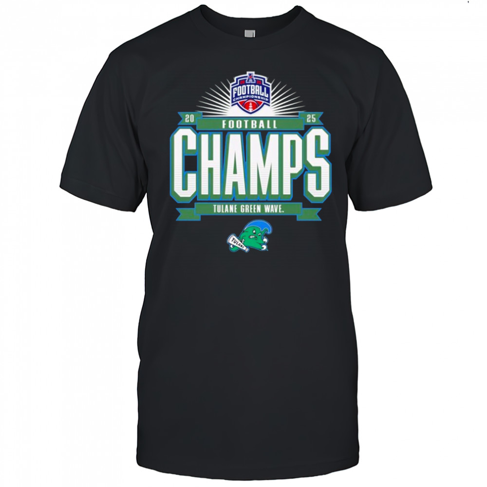 Tulane American Conference Champions 2025 logo Shirt