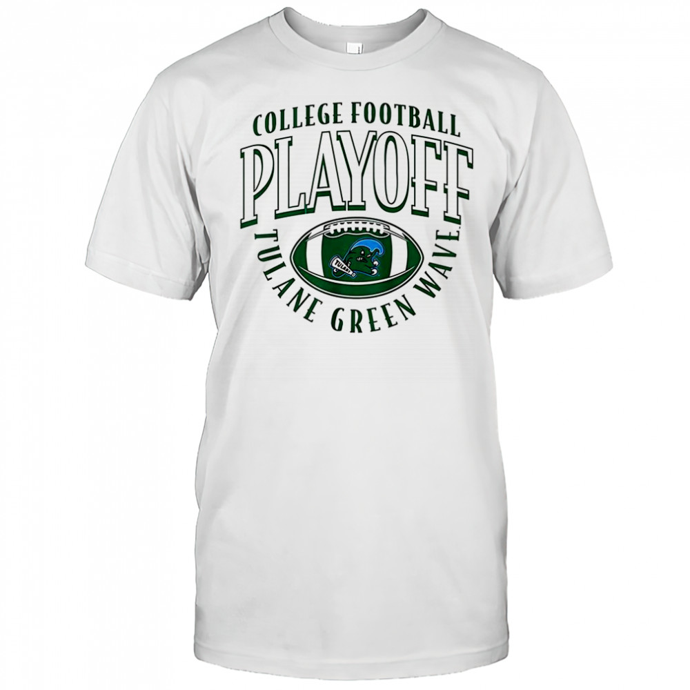 Tulane Green Wave football 2025 CFP Curve logo shirt