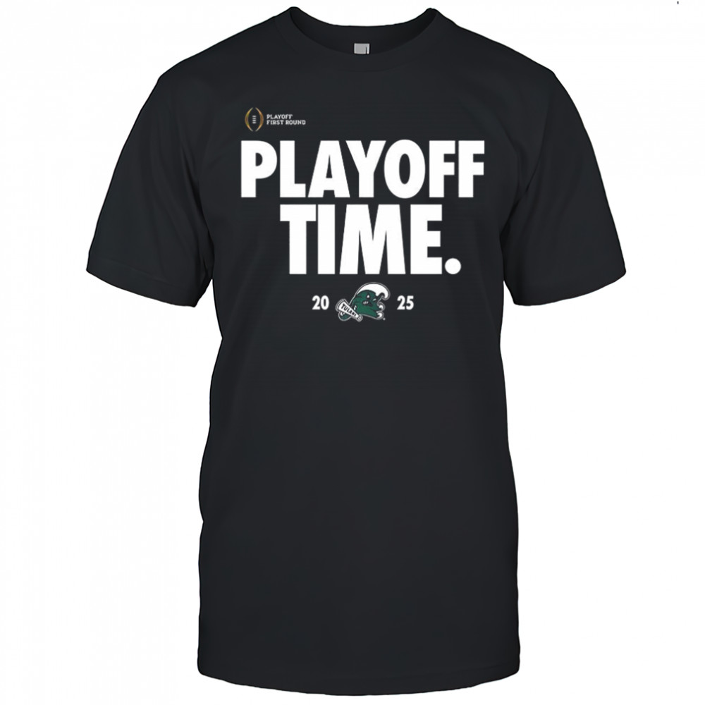 Tulane Green Wave playoff time logo shirt