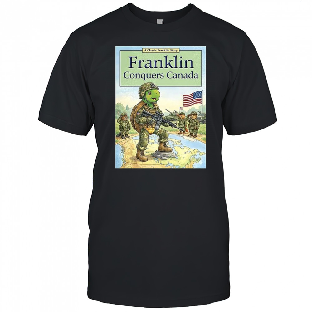 Turtle Franklin conquerors Canada shirt