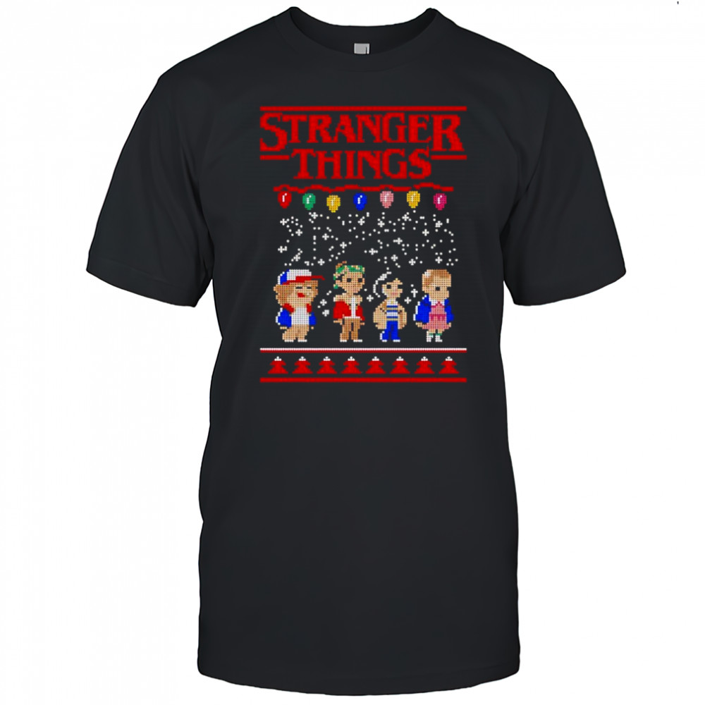 Ugly Christmas Stranger Things Christmas shirt