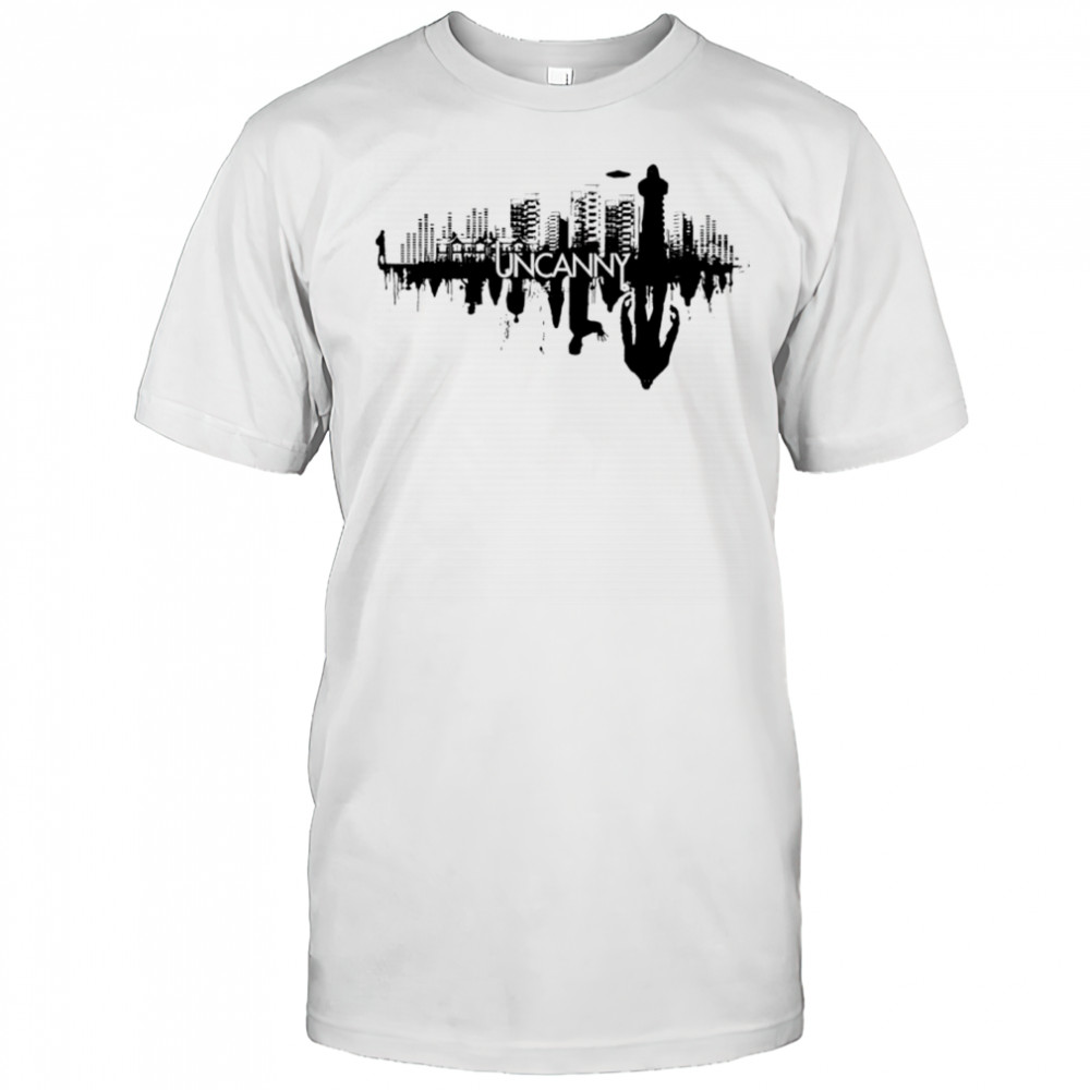 Uncanny Cityscape original graphic shirt