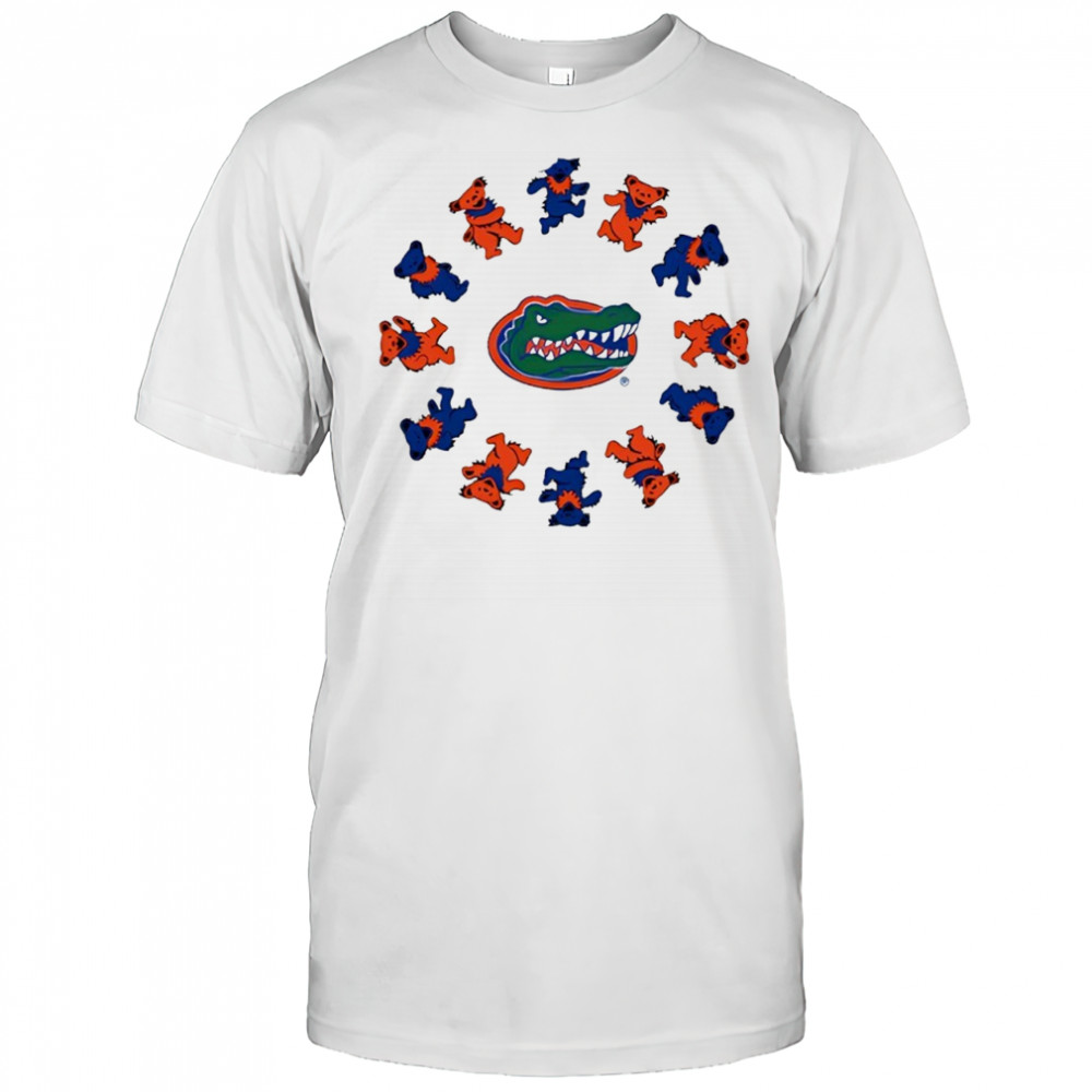 University of Florida and Grateful Dead mashup logo O’Connell Center shirt