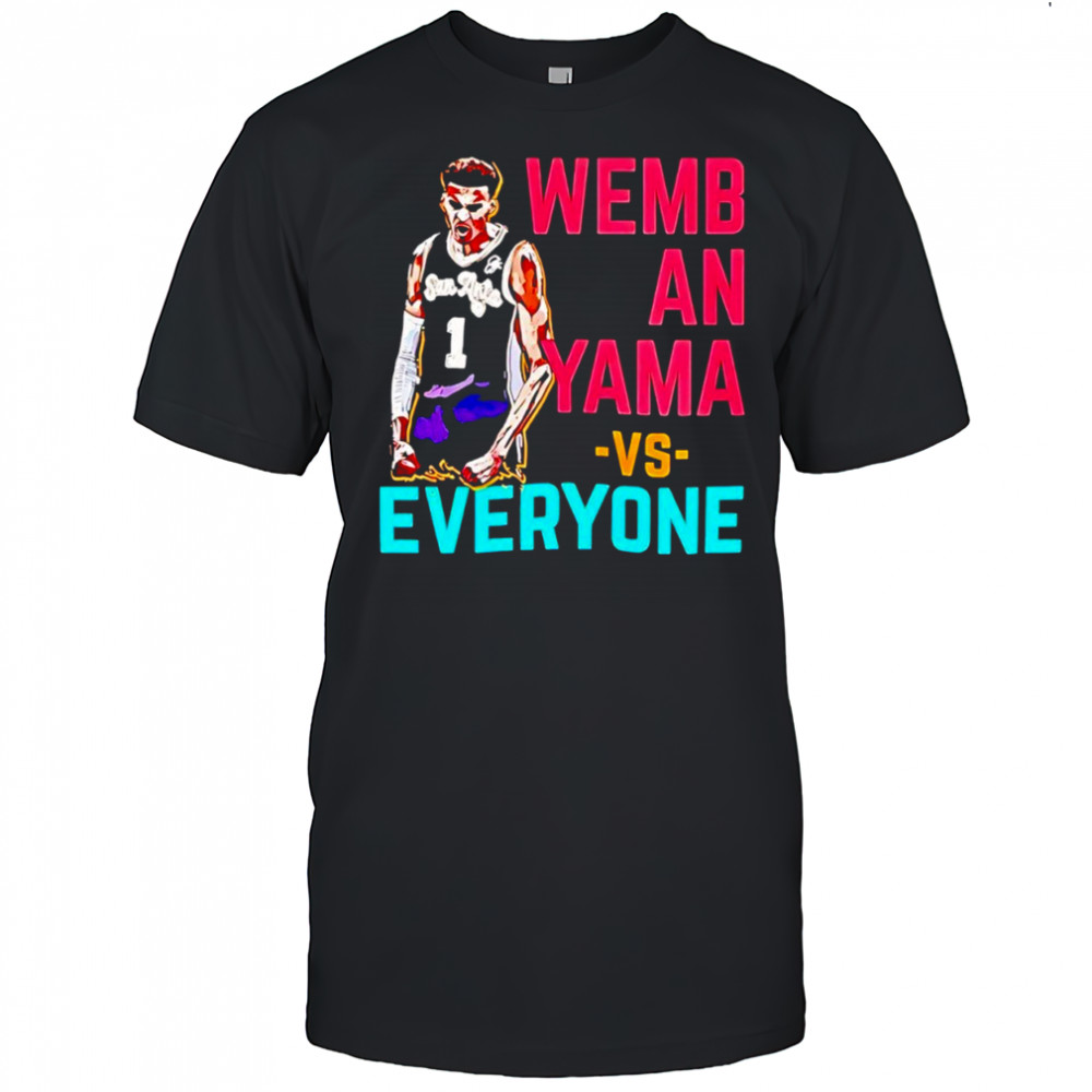 Victor Wembanyama San Antonio Spurs Wembanyama Vs Everyone Shirt