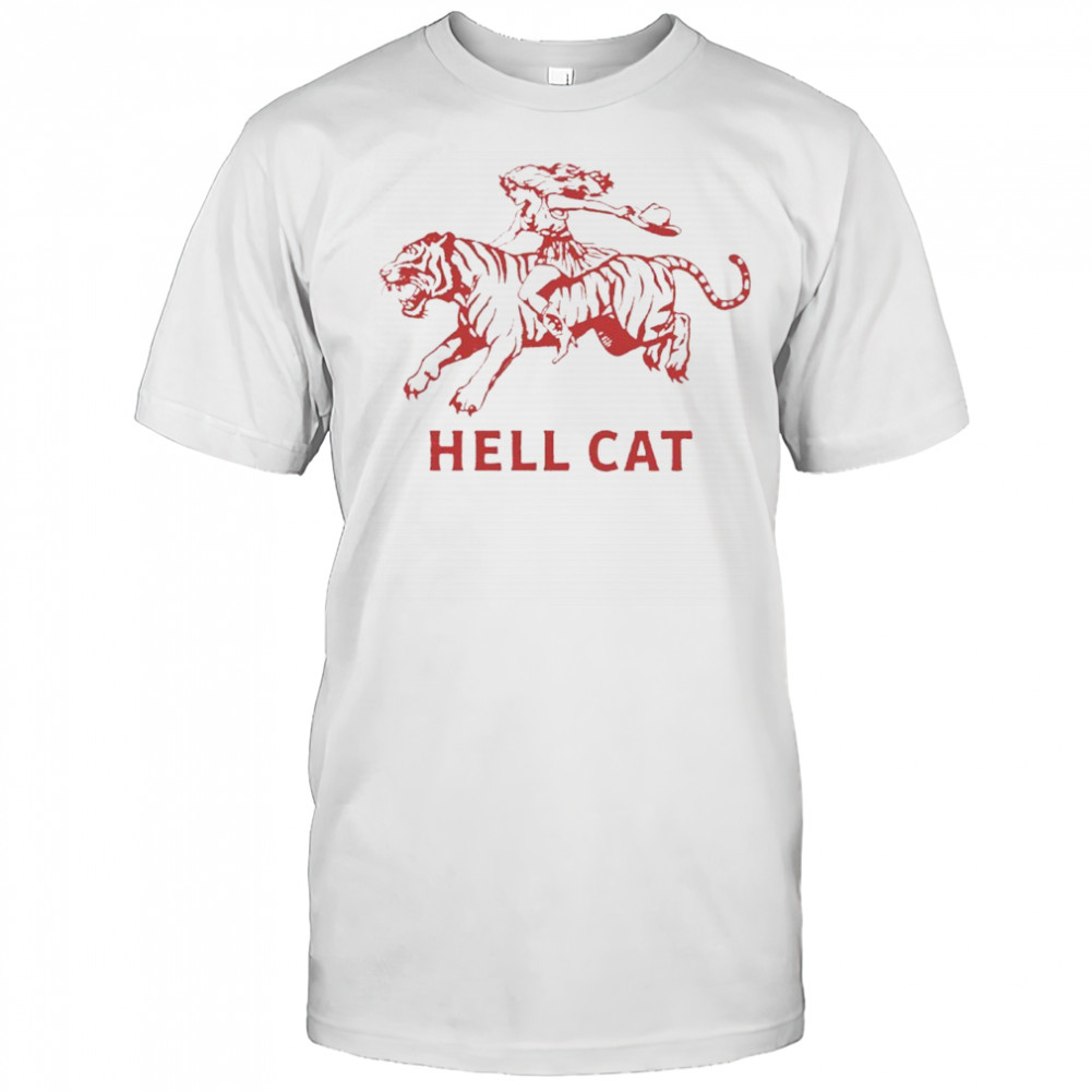 Vintage Cowgirl Hell Cat Shirt