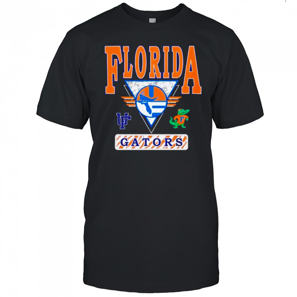 Vintage Florida Gators Retro Triangle Logo Shirt