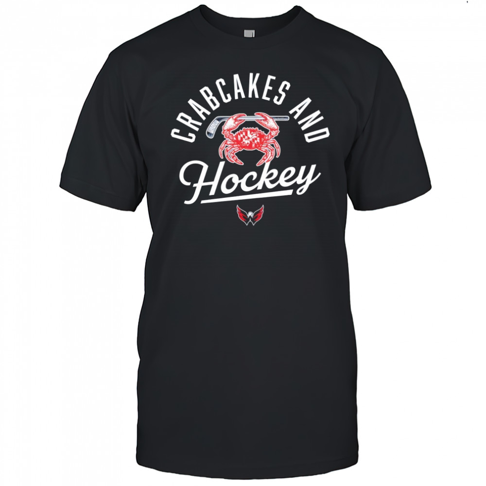 Washington Capitals Crabcakes and Hockey shirt